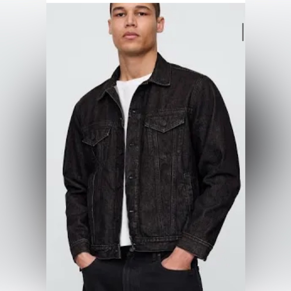GAP Men's Black Denim Jacket